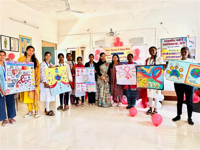 ड रिबन क्लब द्वारा  विश्व एड्स दिवस -2025-26