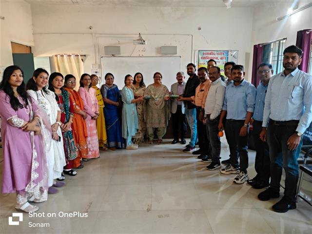 सेवानिवृत्ति विदाई समारोह-डॉ. तापस मुखर्जी 